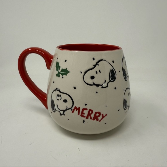 Peanuts Snoopy Merry Christmas Coffee Mug - Picture 1 of 5